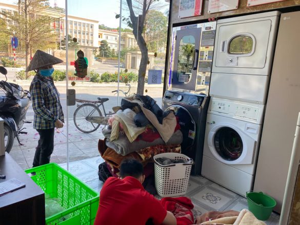 Quy trình nhận và trả đồ giặt là