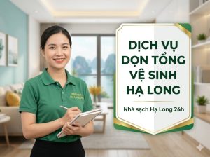 Liên hệ tổng đài 0979 063 108 để khảo sát báo giá dọn tổng vệ sinh nhà Hạ Long.