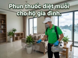 Dịch vụ phun thuốc diệt muỗi cho hộ gia đình tại Hạ Long uy tín