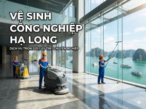 Dịch vụ vệ sinh công nghiệp Hạ Long uy tín chuyên nghiệp trọn gói